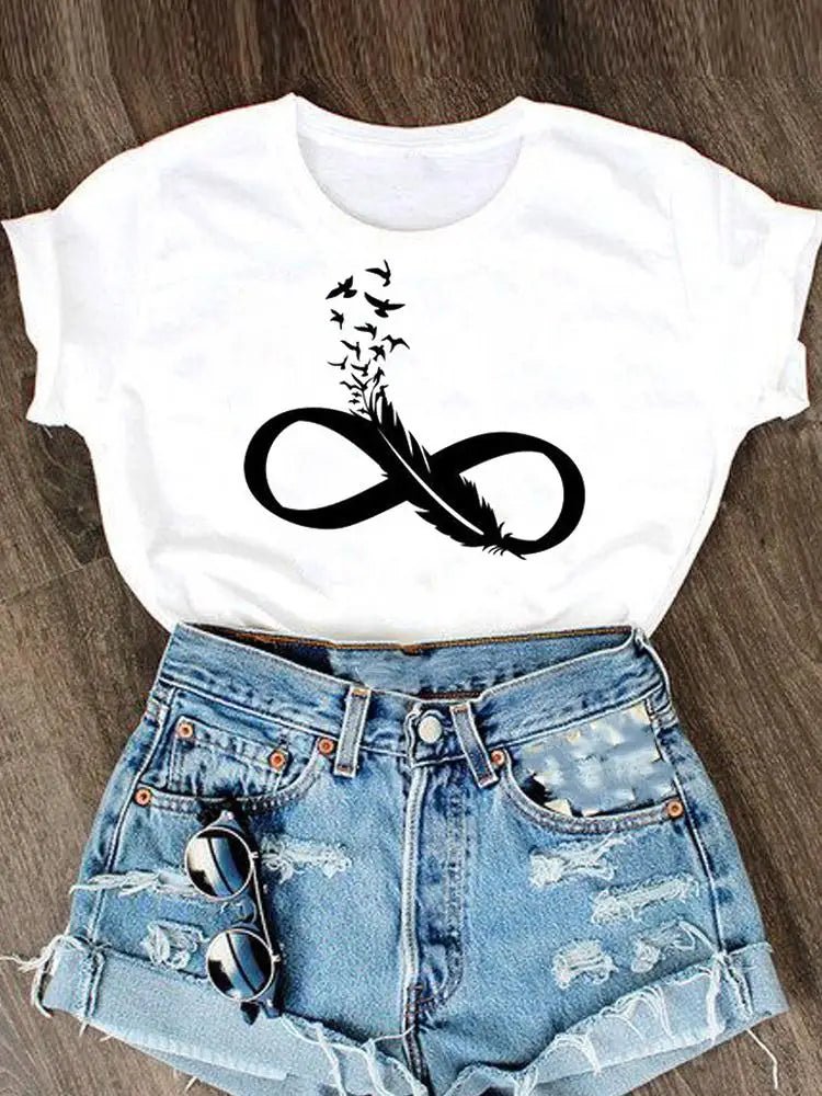 Casual Short Sleeve Women’s Summer Top - BaeSprout.com