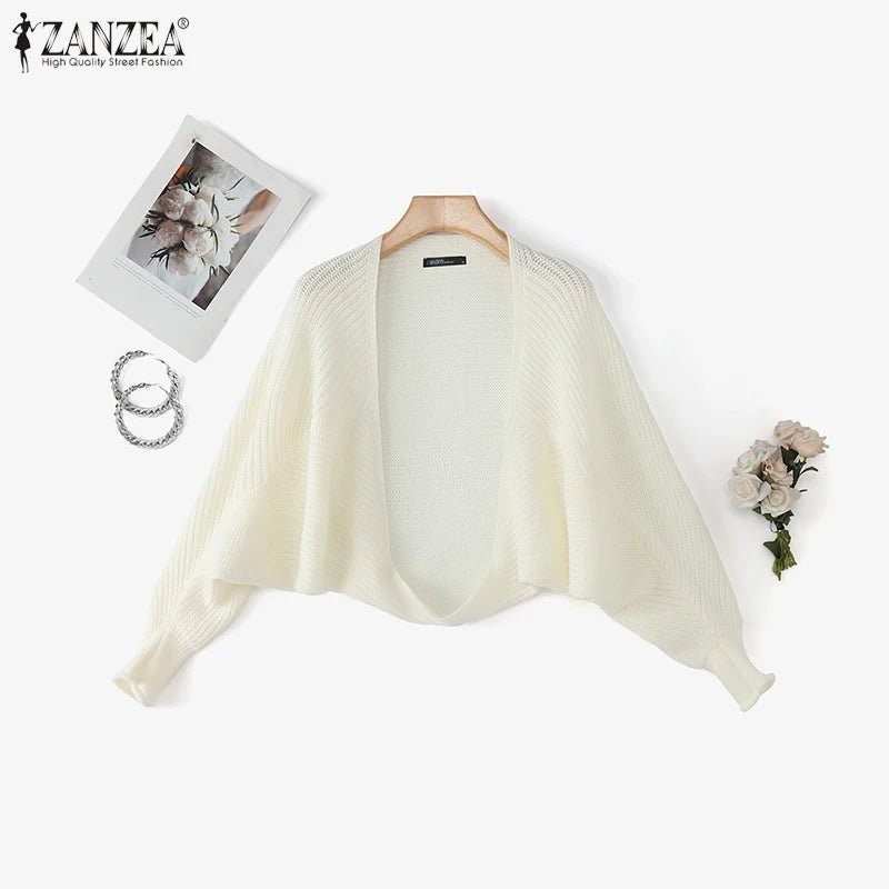 V - Neck Long Sleeve Sweater for Women - BaeSprout.com