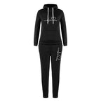 Heartbeat Graphic Hoodie Jogger Set Two Piece — Y2K Coquette Loungewear - BaeSprout.com