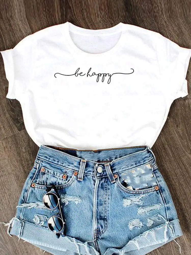 Casual Short Sleeve Women’s Summer Top - BaeSprout.com