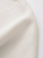 V - Neck Short Sleeve Knitted Top - BaeSprout.com