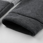 Color Block Hoodie Jogger Set Two Piece Heartbeat — Y2K Sporty Streetwear - BaeSprout.com