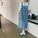 Denim Overall Dress for Women - BaeSprout.com