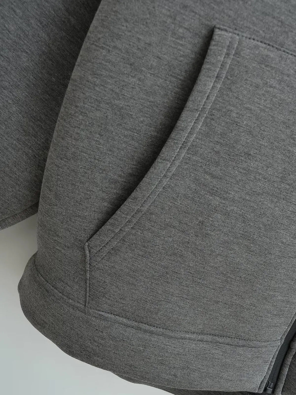 Oversized Zip - Up Hoodie Big Pocket Loose Fit — Clean Girl Y2K Essential - BaeSprout.com
