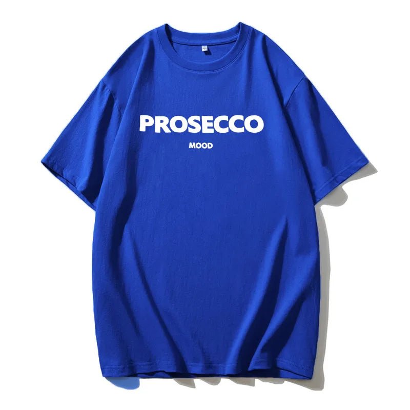 Prosecco Mood Graphic Tee — Clean Girl Casual - BaeSprout.com