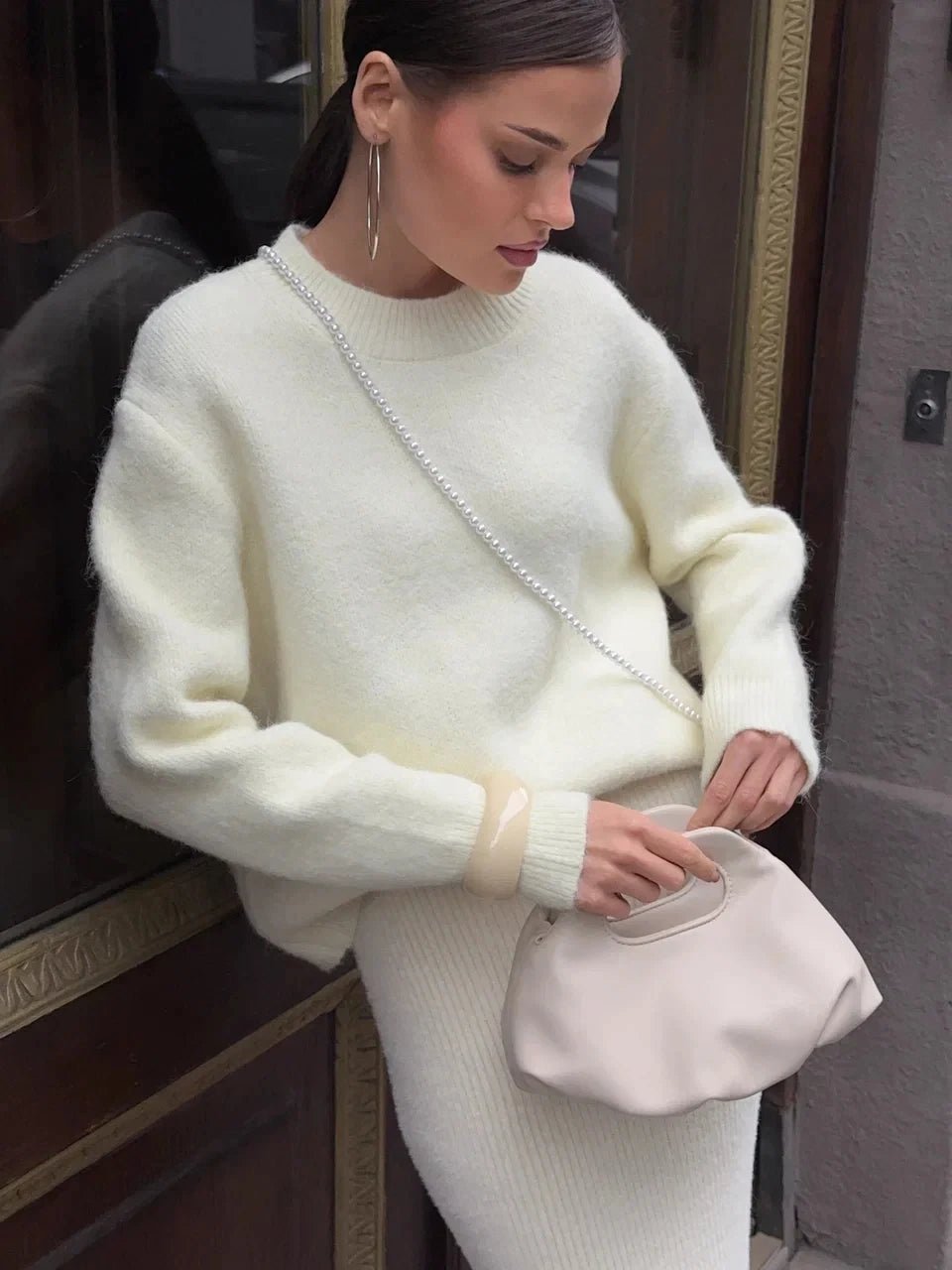 Basic O - Neck Sweater for Women - BaeSprout.com