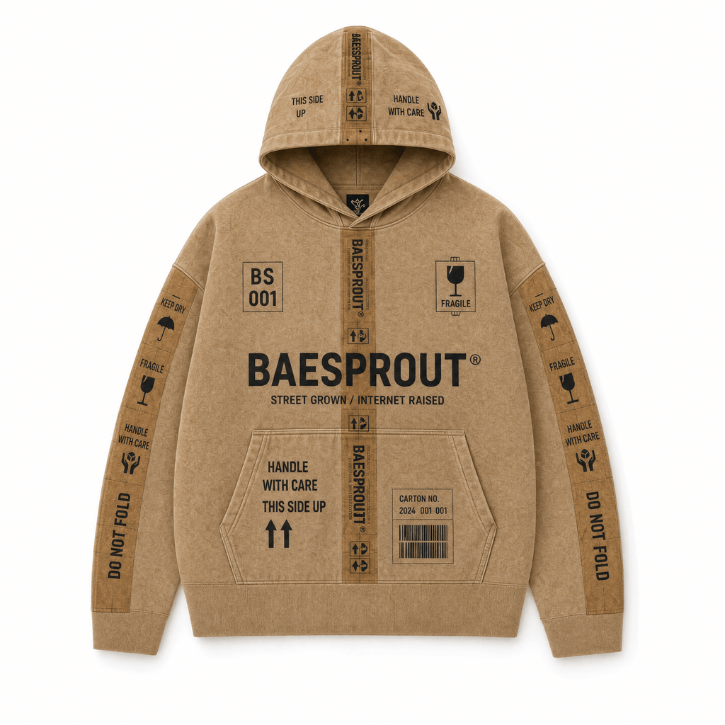 In Transit - Premium Sand Washed Hoodie - BaeSprout.com