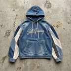 Still Growing - Patchwork Denim Hoodie - BaeSprout.com